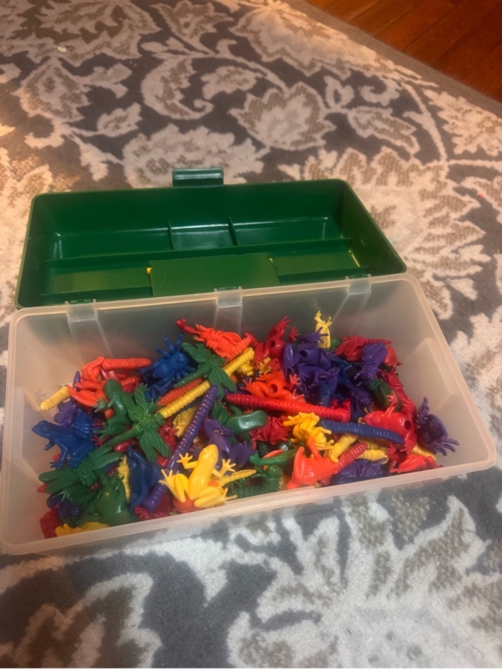 Vintage 90s learning resources pattern bugs